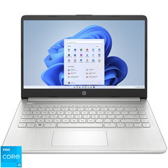 Laptop ultraportabil HP 14s-dq5007nq cu procesor Intel(r) Core(tm) i3-1215U pana la 4.40 GHz
