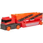 Camion Hot Wheels by Mattel Mega transportator cu trailer, Hot Wheels