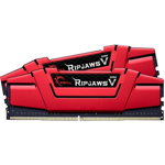 Ripjaws V Red 16GB DDR4 3200MHz CL14 1.35v Dual Channel Kit, G.Skill