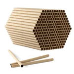 Set de 200 Tuburi pentru cuib de albine din carton Navaris, 15 cm lungime, 53331.01