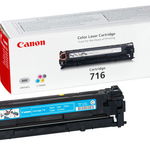 Toner Canon CRG716C, Cyan, capacitate 1.500 pagini, 444.69