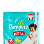 Pampers scutece chilotel nr. 6 15+ kg 23 buc Baby-dry
