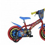Bicicleta copii 12'' - Patrula Catelusilor, Dino Bikes