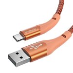 Cablu LED USB la USB-c Mcdodo Magnificence Ca-7962, 1 m (portocaliu), Mcdodo