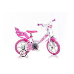 Bicicleta copii 12'' - Inimioare, Dino Bikes