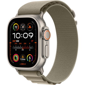 Smartwatch Apple Watch Ultra 2 GPS + Cellular 49mm Titanium Case with Alpine Loop S Olive