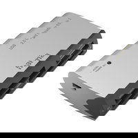 Card Reader USB-A USB 2.0 Negru, Hama Card Reader USB-A USB 2.0 Negru, Hama