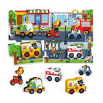 Headu - Montessori primul meu puzzle Oras