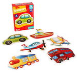 Set 6 Puzzle - Mijloace de transport, 18 piese