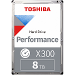 HDD Desktop Toshiba X300 (3.5'' 8TB  7200RPM  256MB  SATA 6Gb/s)  bulk