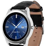Smartwatch Kruger&Matz STYLE 2, Ecran 1.3", Android, Bluetooth (Argintiu/Negru)