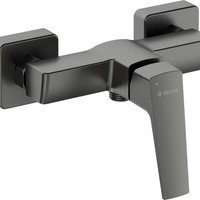 Baterie pentru dus, titan, montare pe perete, Deante Joko Baterie pentru dus, titan, montare pe perete, Deante Joko