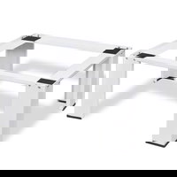 Stativ pentru mașina de spălat, alb