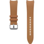 Bratara Hybrid Eco-Leather Band (Medium/Large) pentru SAMSUNG Galaxy Watch6 Classic, ET-SHR96LDEGEU, Camel