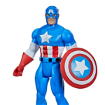 Figurina Articulata Marvel Legends Retro 3.75 Collection - Captain America, Hasbro