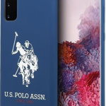 Husa Cover US Polo Silicone pentru Samsung Galaxy S20 Albastra, U.S. Polo