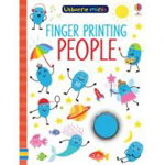 Carte "Finger printing people", 6 ani+, Usborne