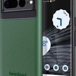 Husa de protectie cu strat dublu Google Pixel 7 Pro SwanScout, verde, policarbonat, 6,7 inchi, 
