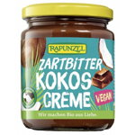 Crema de ciocolata amaruie cu cocos bio 250 gr, Rapunzel
