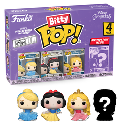 Set mini figurine Funko Bitty POP!: Disney Princess - 4-Pack (Series 3)