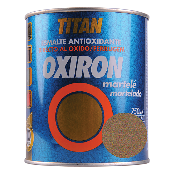 Email metal Titan Oxiron, fier forjat, auriu, interior/exterior/, 0,75 l , titan