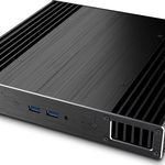 Intel NUC Case Plato X8, Fanless, Support 2.5'' HDD/SSD, Akasa