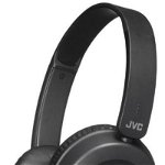 Casti JVC HA-S31M-B-EX, Cu Fir, On-Ear, Microfon, negru