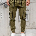 Pantaloni cargo kaki bărbati Bolf KA1911, BOLF