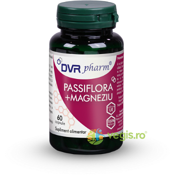 Passiflora + Magneziu 60cps, DVR PHARM