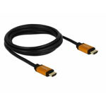 Delock Cable HDMI M/M V2.1 0.5m 8K 60HZ Black, DELOCK