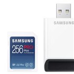 Card de memorie Samsung Full SD, PRO Plus, 256GB, 160MB/s + adaptor