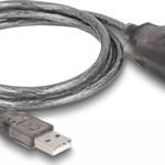 Adaptor USB Delock Adaptor DELOCK USB 2.0 tip A > Seriell RS-232 D-Sub 9 Pin St, Delock