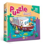Puzzle 30 piese, Barca, Carton
