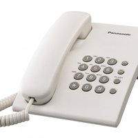 Telefon Panasonic KX-TS500FXW, Alb