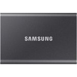 SSD extern Samsung T7 portabil, 1TB, USB 3.2, Titan Grey