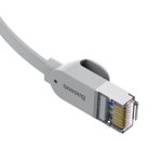 Cablu retea Baseus Speed Seven Ethernet, Cat. 7, Mufat 2xRJ45, S/FTP, Lungime 1.5 m, 10Gbps, Negru, Baseus