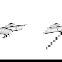 Baterie cada-dus termostatata Hansgrohe Ecostat 1001 Crom, 