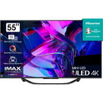 Televizor HISENSE Mini-LED ULED 55U7KQ, 139 cm, Smart, 4K Ultra HD, Clasa F