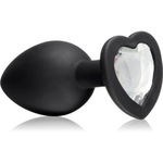 Blush Temptasia Bling Plug dop anal Small black 7,2 cm, Blush