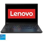 Laptop Lenovo ThinkPad E15 Intel Core I5 -1135G7, 15.6" 8GB RAM, SSD 512GB, Intel Iris XE Graphics, NO OS, BLACK