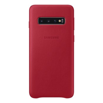 Husa Capac Spate Piele Rosu SAMSUNG Galaxy S10