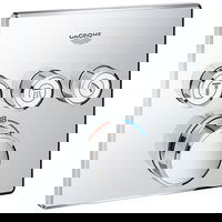 Baterie duș încastrată cu termostat GROHE Grohtherm SmartControl 29126000 crom