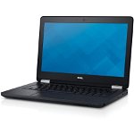 Laptop Refurbished Dell Latitude E7250, i5-5300U 2.30GHz up to 2.9GHz, 8GB DDR3, 128GB mSata SSD, 12.5 inch HD, Webcam (Negru), Dell