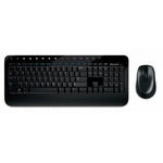 Microsoft Wireless Desktop 2000 tastaturi Mouse inclus RF fără fir QWERTY US Internațional Negru