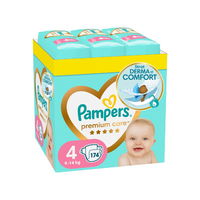 Pampers Premium Care pachet de scutece lunare 9-14kg Maxi 4 (174 bucăți) Pampers Premium Care pachet de scutece lunare 9-14kg Maxi 4 (174 bucăți)
