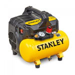 Compresor Compresor silent Stanley DST 100/8/6, fara ulei, 1CP, 8Bar, 105l/min.