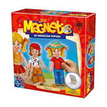 Joc magnetic D-Toys Sa imbracam Papusa Clasic