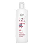 Schwarzkopf Professional BC Bonacure Color Freeze Silver Shampoo pH 4.5 Clean Performance șampon nuanțator pentru păr blond platinat si grizonat 1000 ml, Schwarzkopf Professional