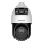 Camera IP TandemVu, AcuSense DarkFighter, 4MP, Varifocala, IR 100m/LED 30m, PoE+, Hikvision DS-2SE4C425MWG-E14F0, Hikvision