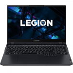 Laptop Gaming Lenovo Legion 5, 15.6 inch FHD, Intel Core i7-11800H, 16GB RAM, 512GB SSD, nVidia RTX 3060 6GB, Free DOS, Albastru-Negru